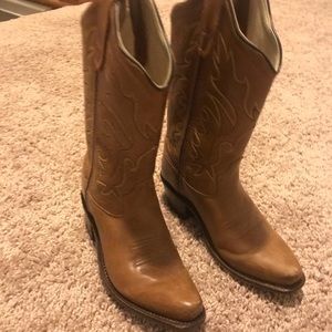 Girls Old West cowboy boots